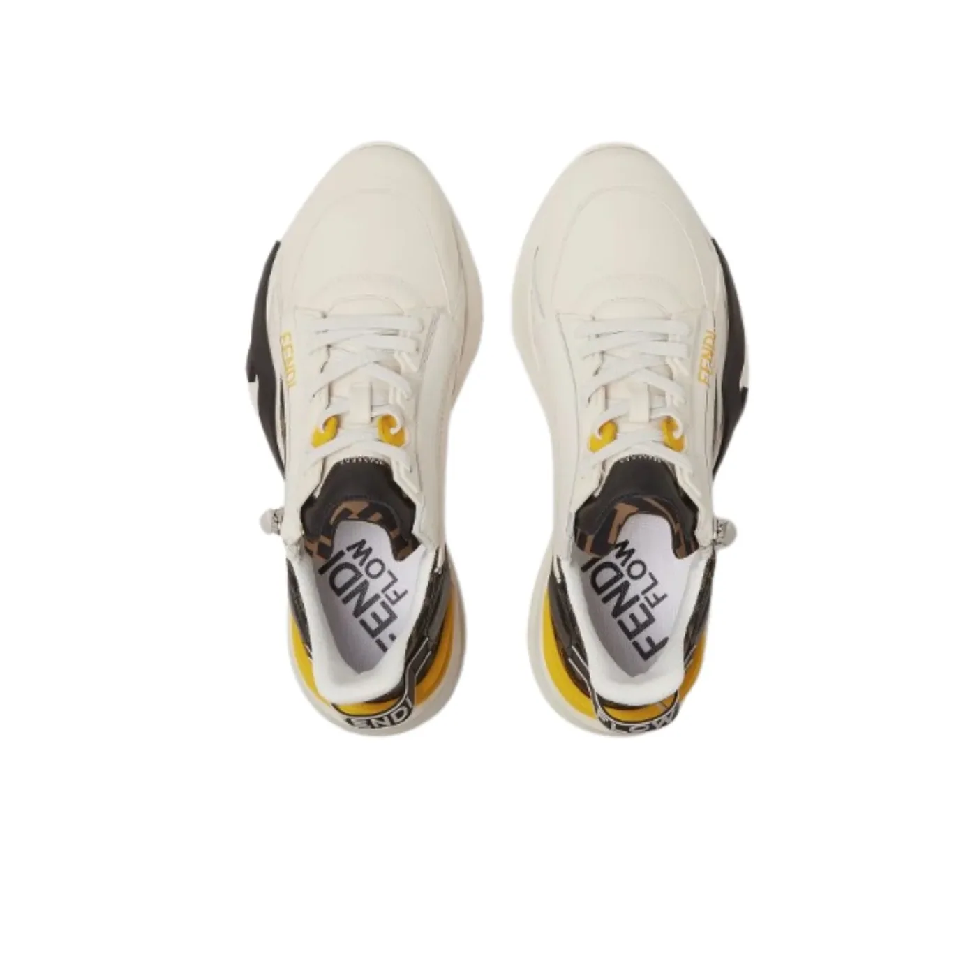 Fendi FD Flow Sneakers White 7E1392AJZHF1HGR