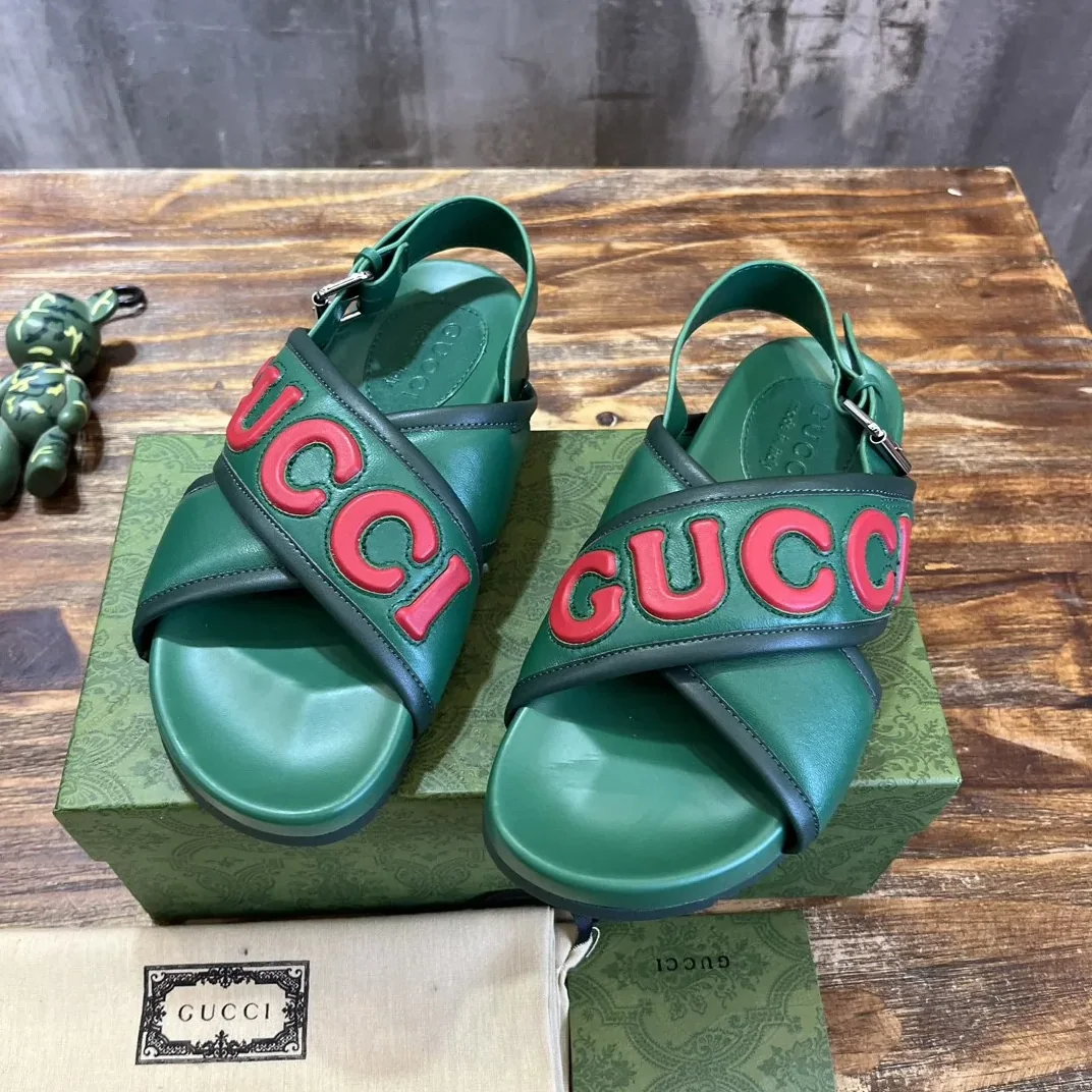 Gucci Sandal Green for Men