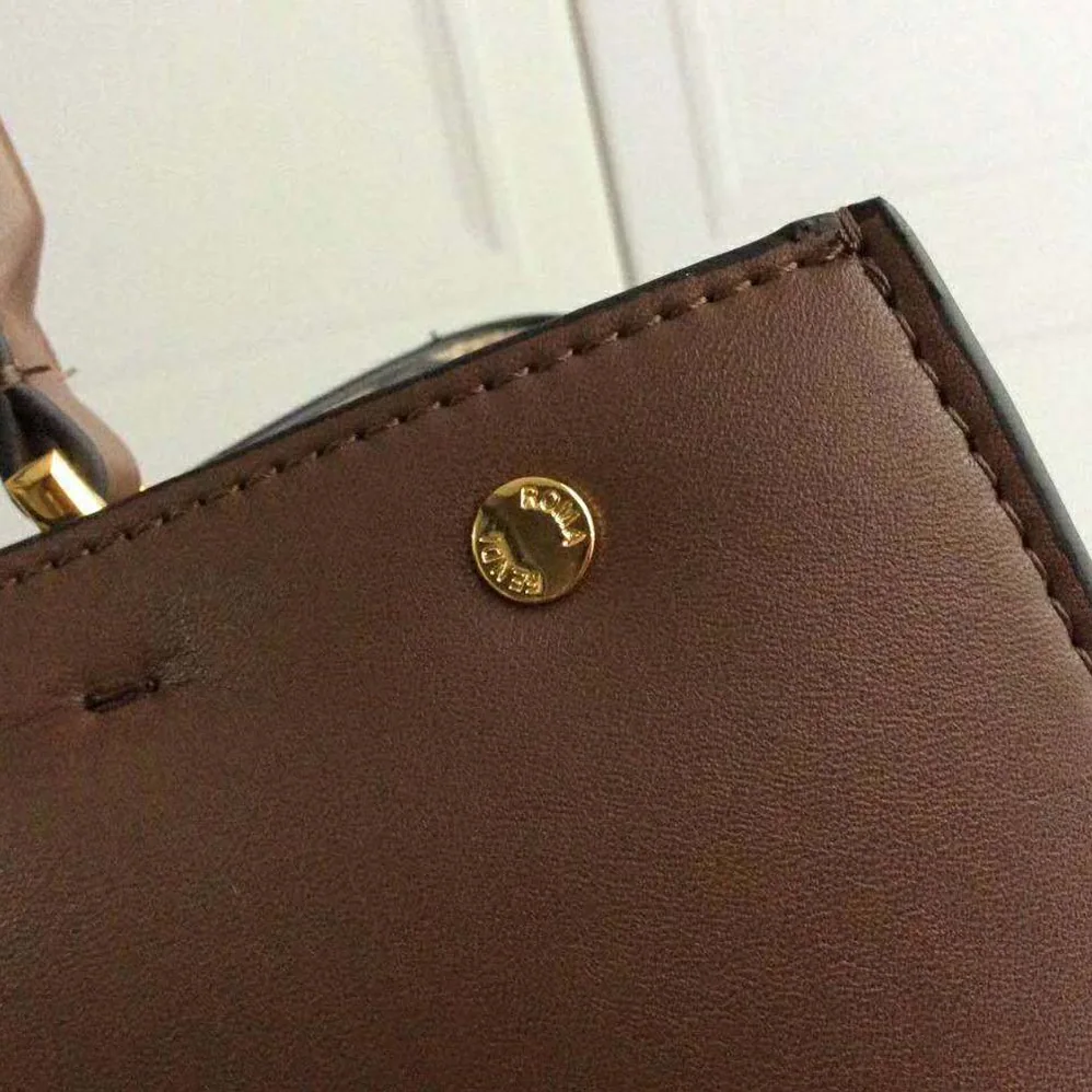 Fendi Peekaboo X-Lite Regular for Women in Brown Fendi Peekaboo X-Lite Regular for Women in Brown