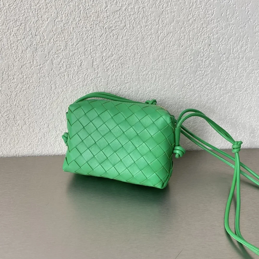 Bottega Veneta Mini Loop Camera Bag Grey / Bottega Veneta Mini Loop Camera Bag Grey /