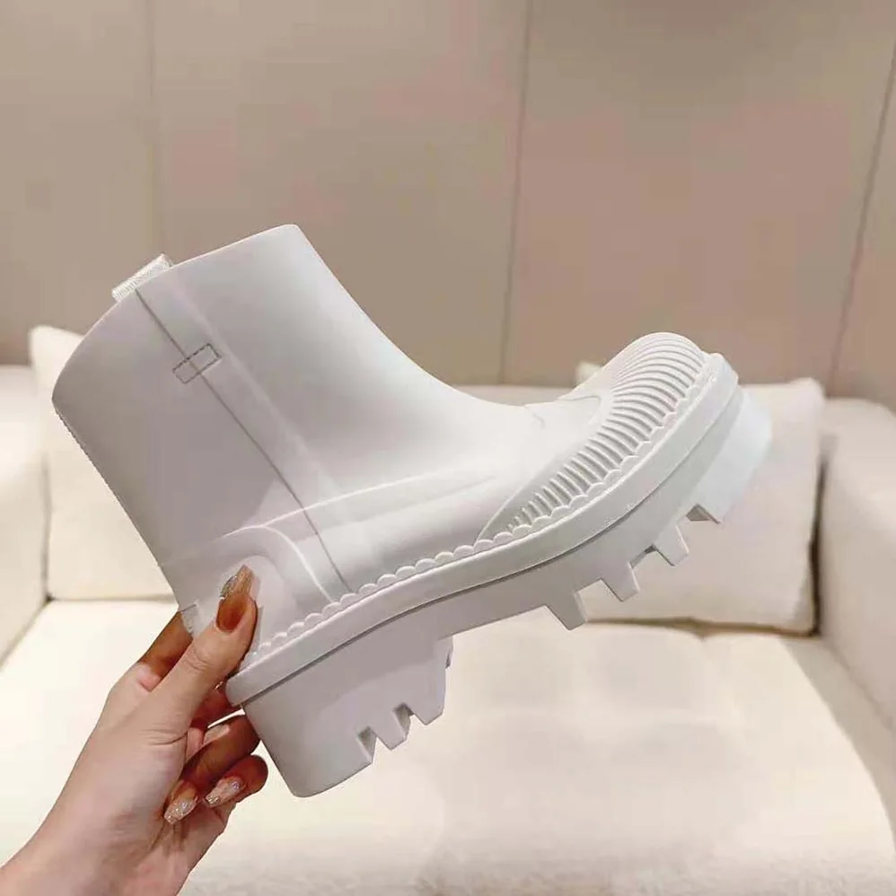 Chloe Raina Rain Boot for Women in White Chloe Raina Rain Boot for Women in White