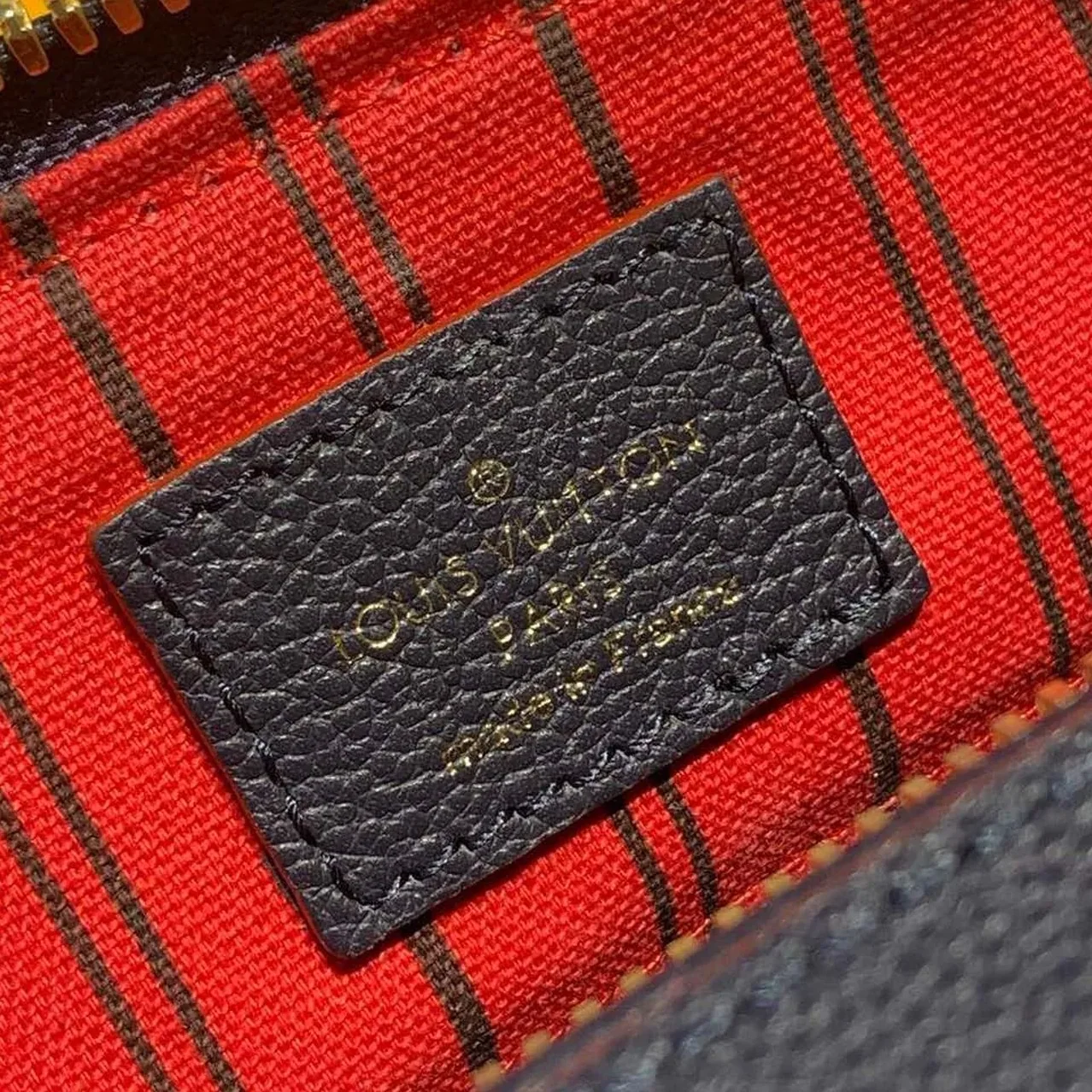 Louis Vuitton Speedy Bandouliere 25 Top Handle Bag / Navy Blue Monogram Empreinte Gold Hardware Louis Vuitton Speedy Bandouliere 25 Top Handle Bag / Navy Blue Monogram Empreinte Gold Hardware