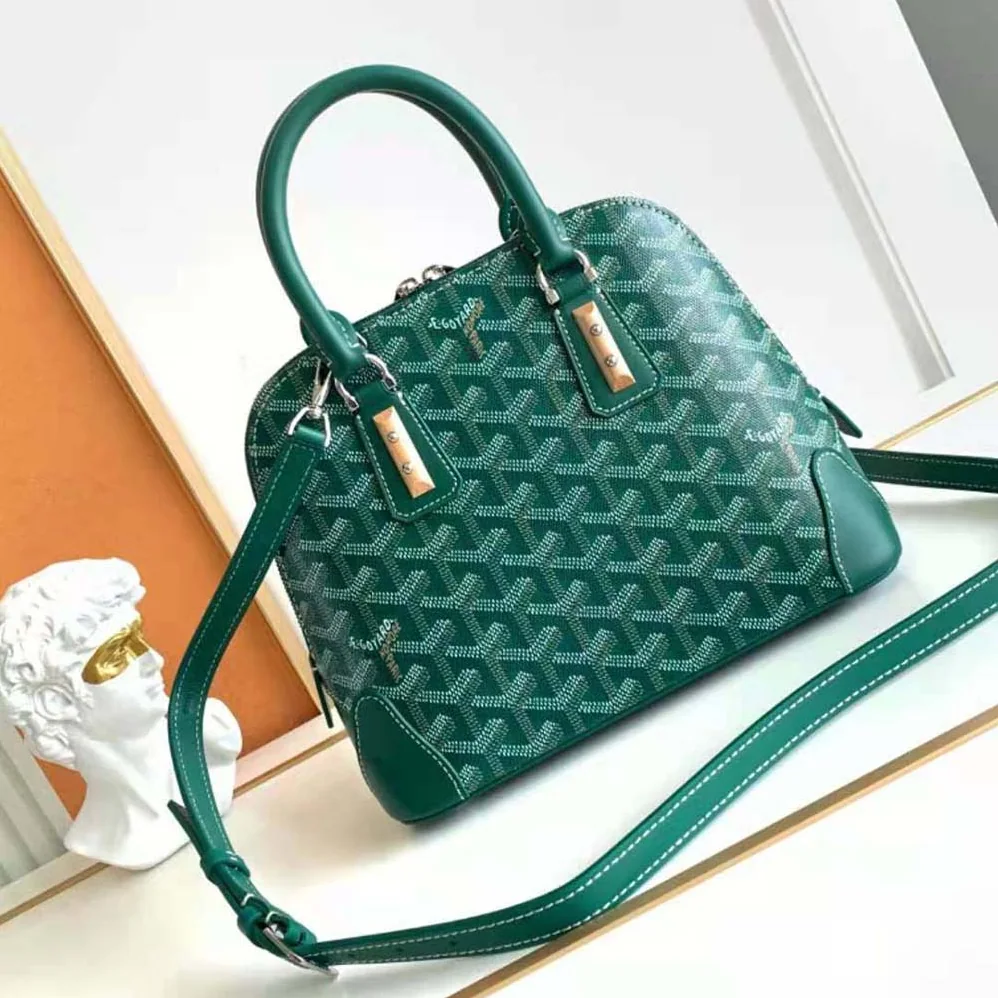 Goyard Vendôme Mini Bag for Women in Green Goyard Vendôme Mini Bag for Women in Green