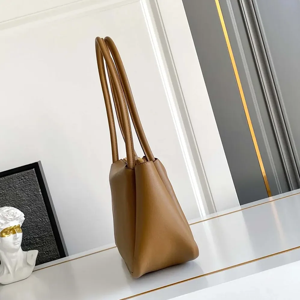 Prada Darling Medium Leather Shoulder Bag for Women in Brown Prada Darling Medium Leather Shoulder Bag for Women in Brown