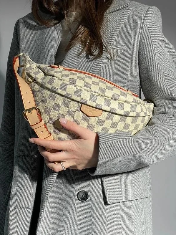 Louis Vuitton Bumbag in Damier Azur Gold Hardware