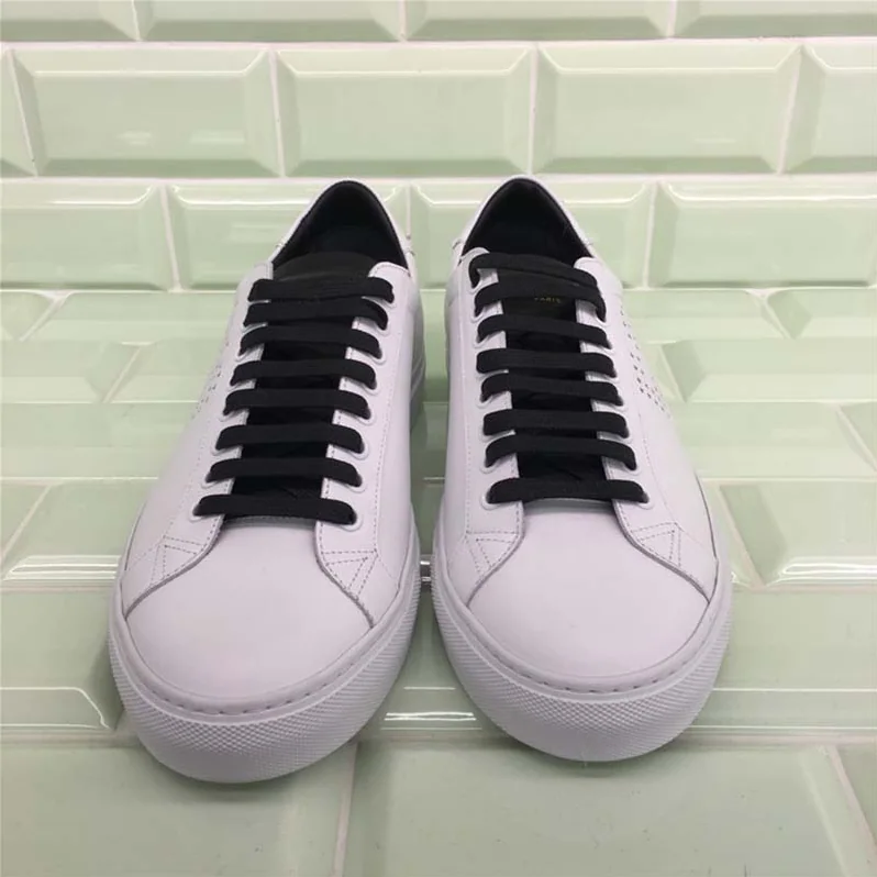 Givenchy 1952 Perforated Sneakers Shoes White for Men