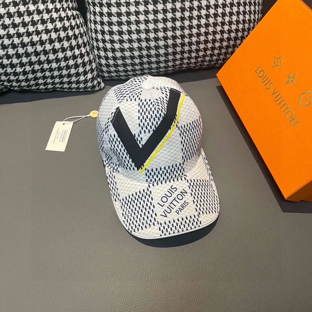 Louis Vuitton Damier Rush Cap White Louis Vuitton Damier Rush Cap White