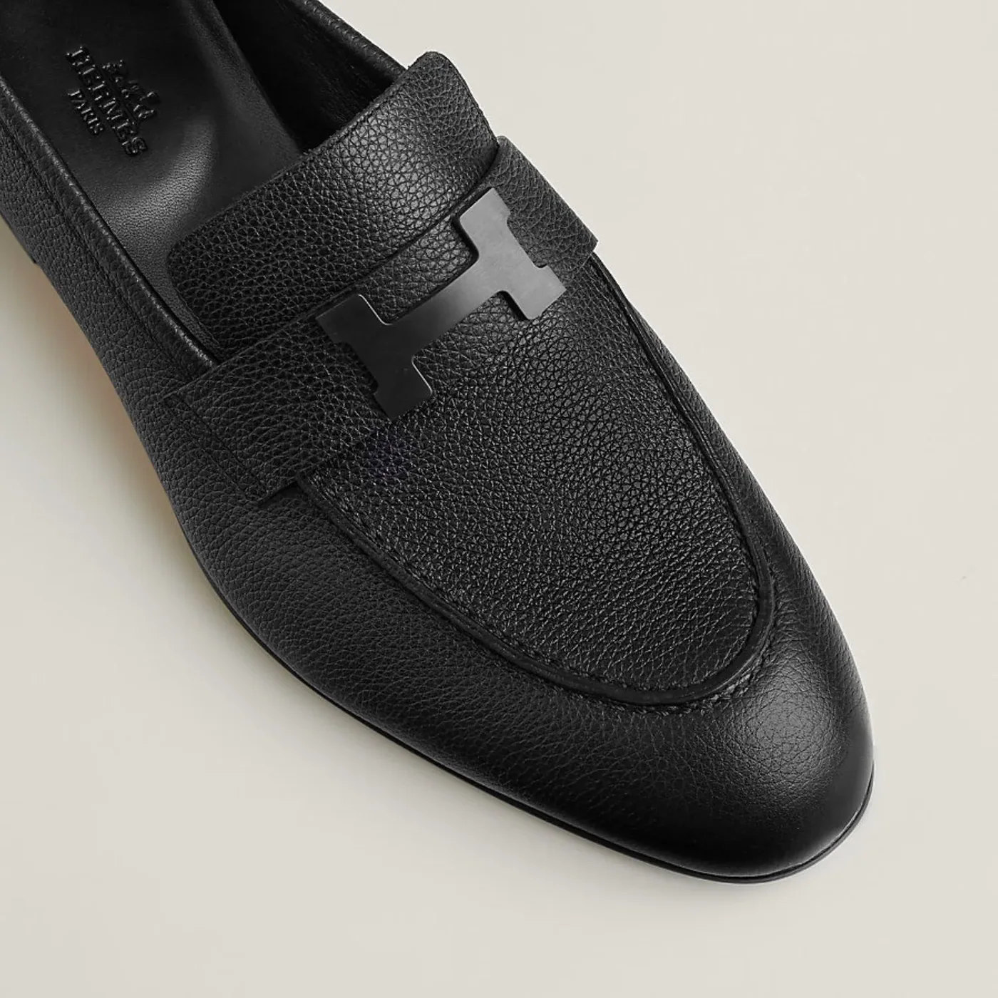 Hermes Paris Loafers Black Hermes Paris Loafers Black