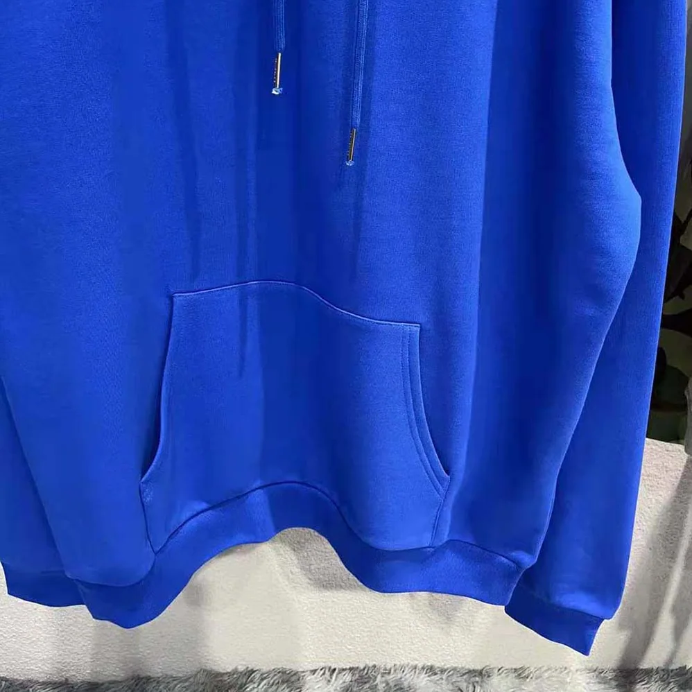 Celine Loose Sweatshirt in Cotton Fleece for Women in Blue Celine Loose Sweatshirt in Cotton Fleece for Women in Blue