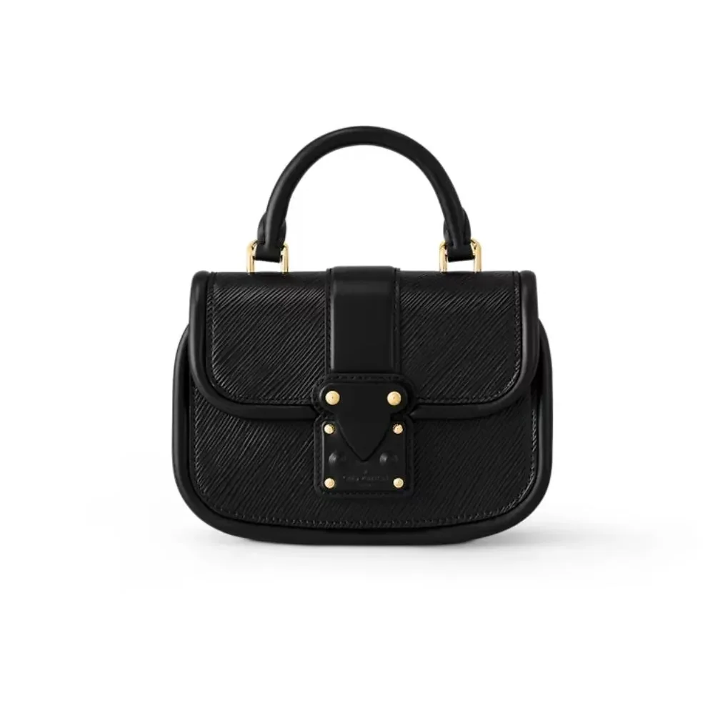 Louis Vuitton Hide And Seek Black Bag - 8.3 Inches/