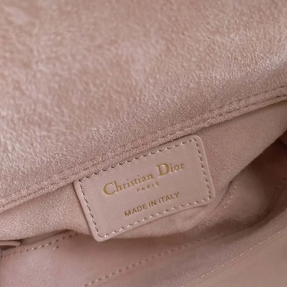 Dior Lady D-Joy Micro Bag Powder Pink Cannage Lambskin for Women
