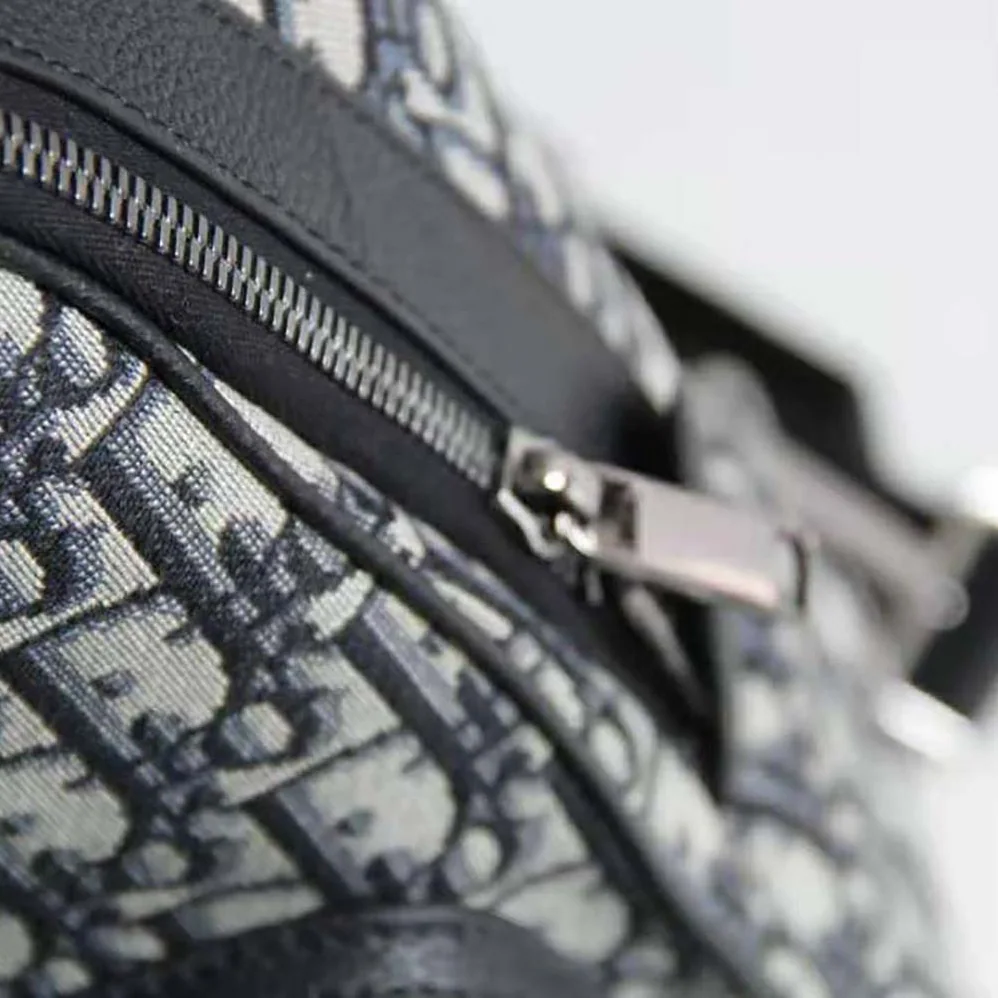 Dior Sling Bag Beige and Black Dior Oblique Jacquard for Men Dior Sling Bag Beige and Black Dior Oblique Jacquard for Men