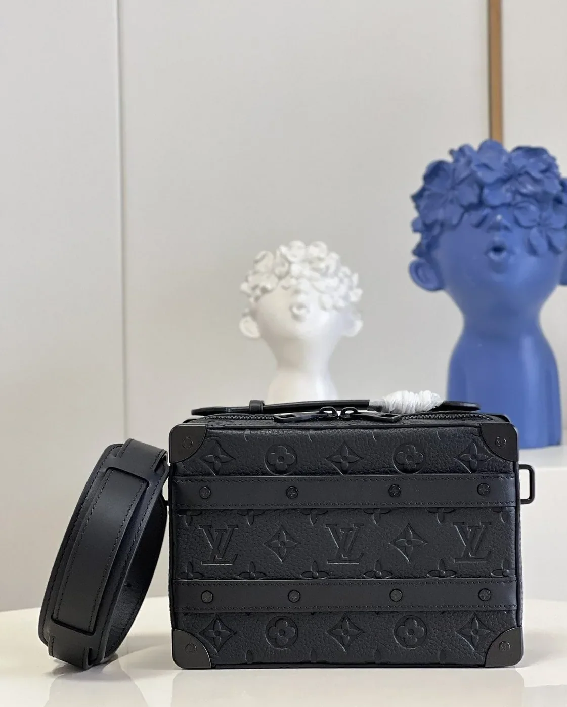 Louis Vuitton Handle Soft Trunk Black Taurillon Monogram