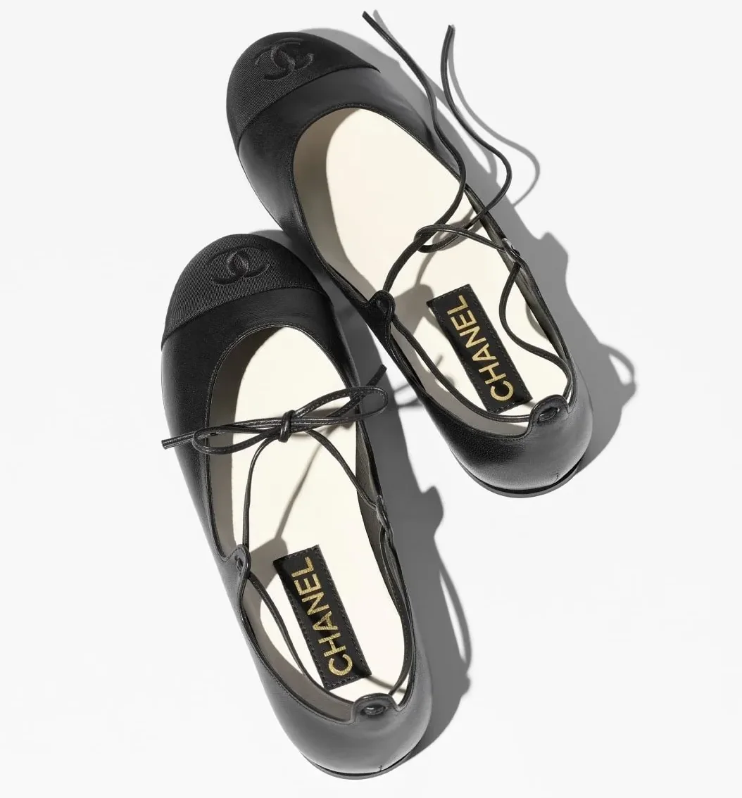 Chanel Emblematic Codes Mary Janes Black
