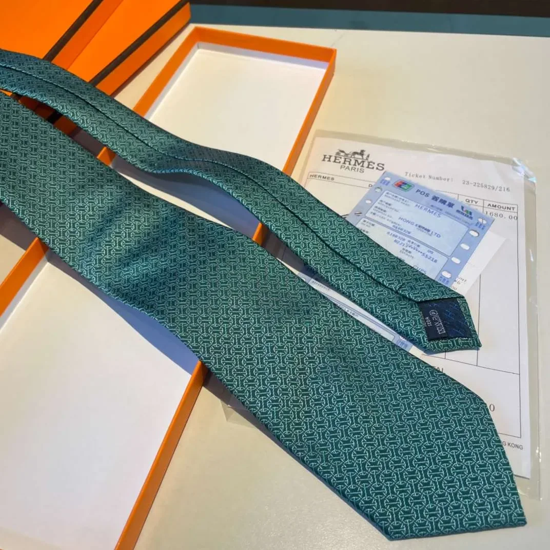 Hermes Tie Larguez Les Amarres Twillbi Green Hermes Tie Larguez Les Amarres Twillbi Green