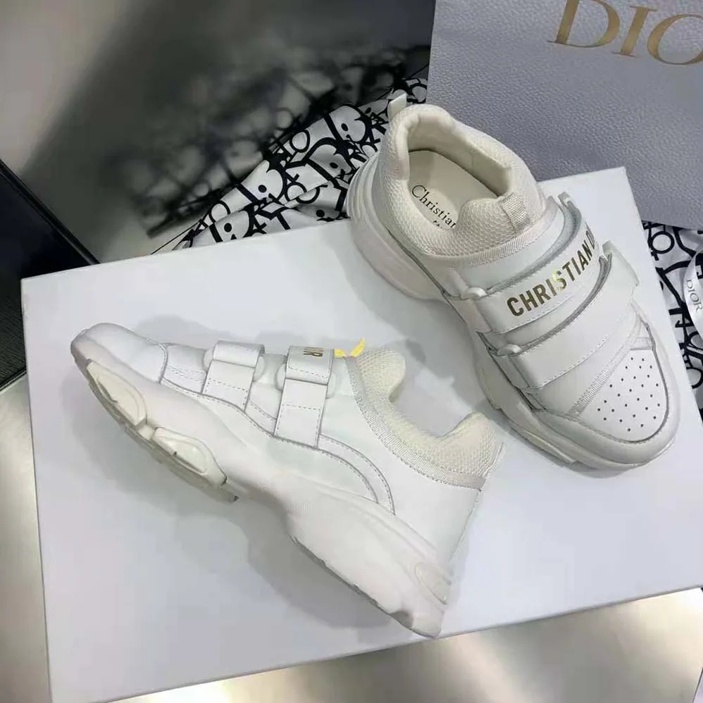Dior D for Women in wander Sneaker White Calfskin