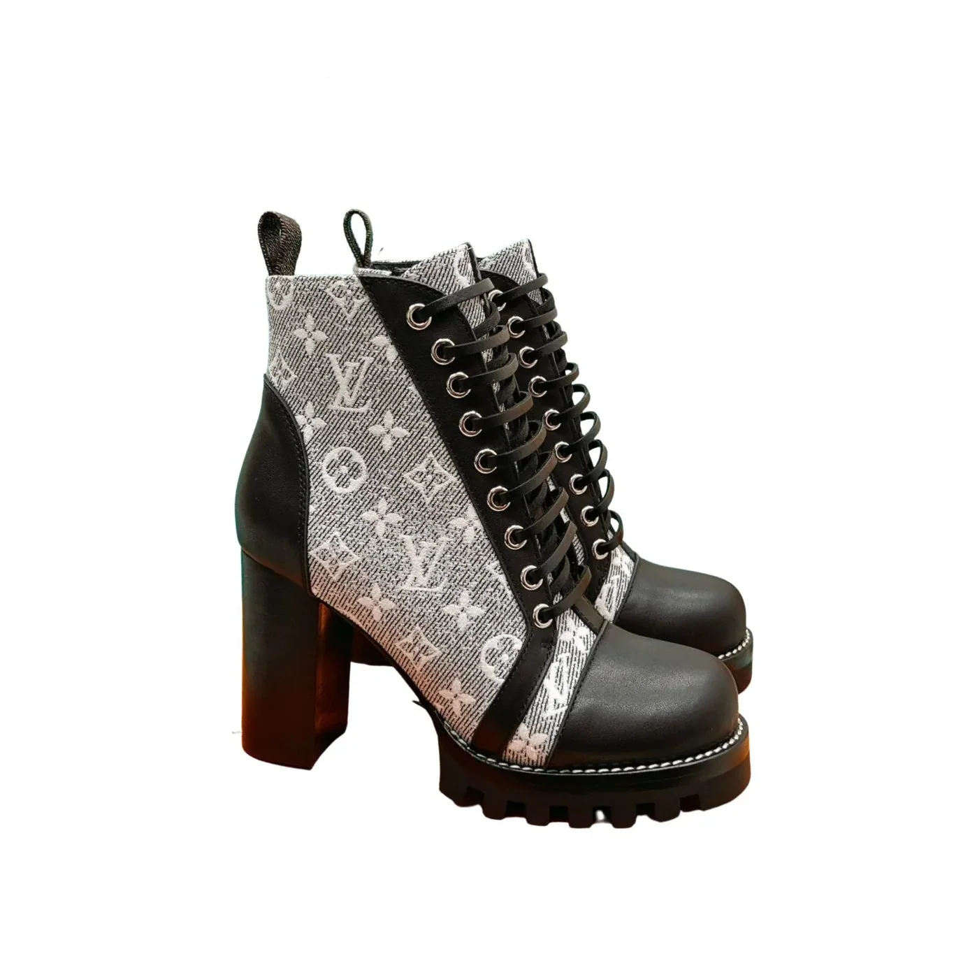 Louis Vuitton Star Trail Ankle Boots Grey 1AB2XH Louis Vuitton Star Trail Ankle Boots Grey 1AB2XH