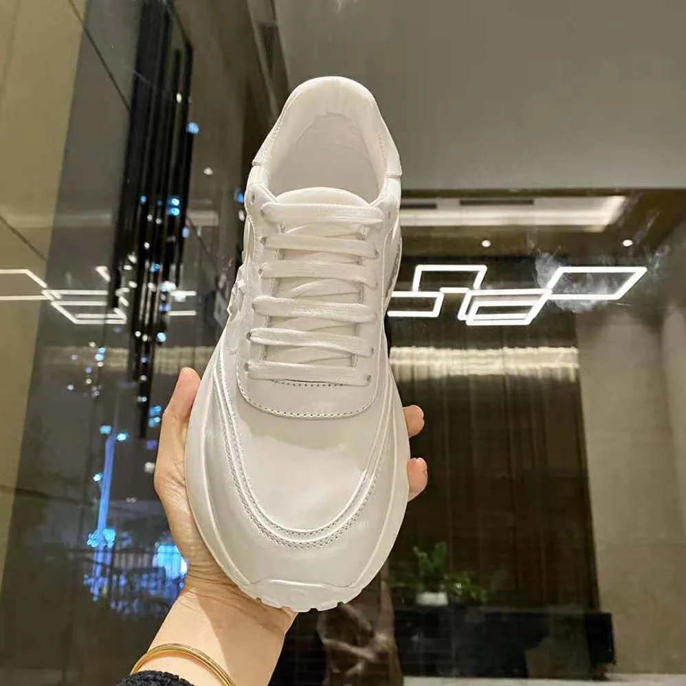 Jimmy Choo Memphis Lace UP/M White Neoprene and Leather Low for Women in Top Trainers Jimmy Choo Memphis Lace UP/M White Neoprene and Leather Low for Women in Top Trainers