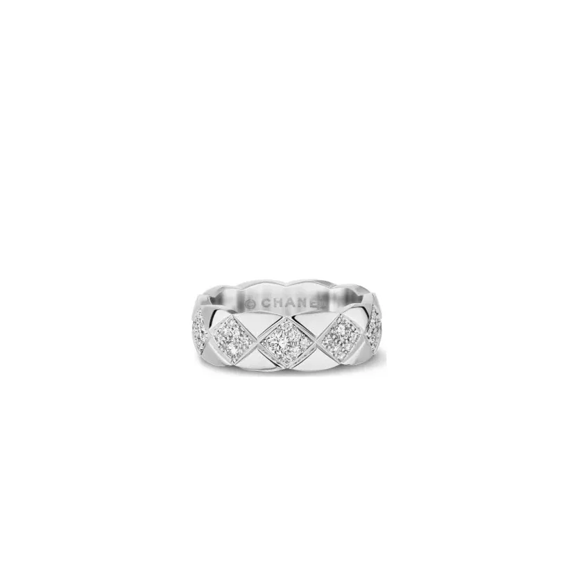 Chanel Coco Crush Ring White Gold Small Version Chanel Coco Crush Ring White Gold Small Version
