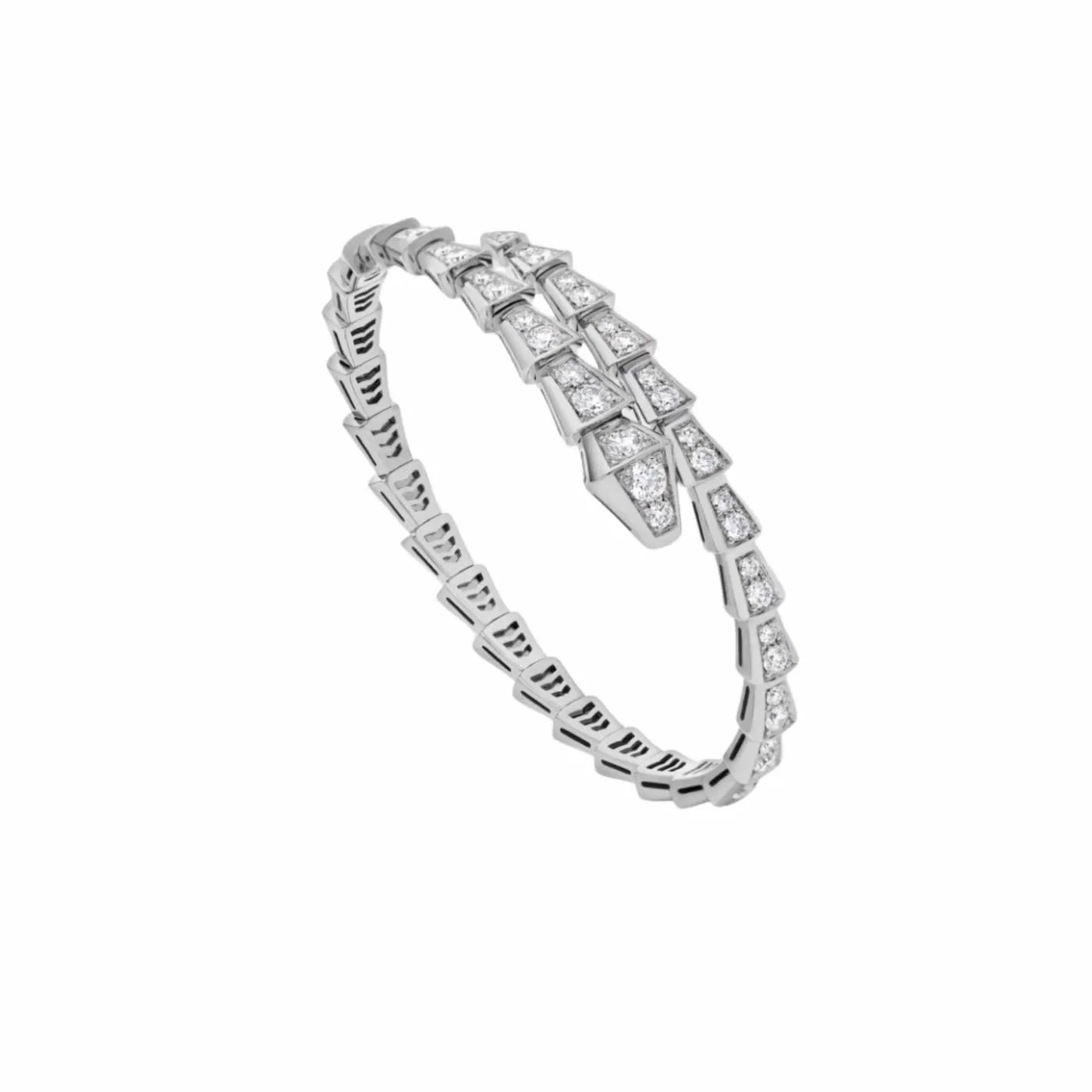 Bvlgari Serpenti Viper Bracelet White Gold