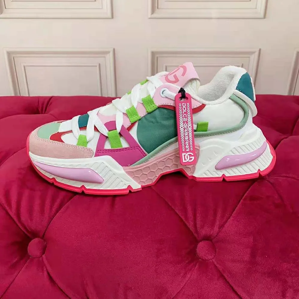 Dolce Gabbana D&G Mixed for Women in Material Airmaster Sneakers