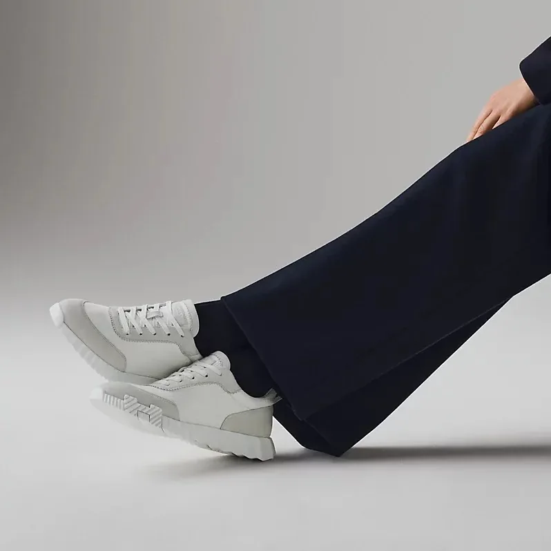 Hermes Bouncing Sneakers White Hermes Bouncing Sneakers White