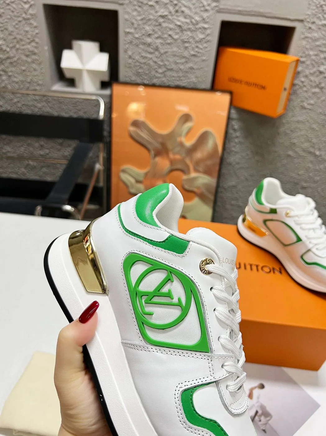 Louis Vuitton Neo Run Away Sneaker White Louis Vuitton Neo Run Away Sneaker White