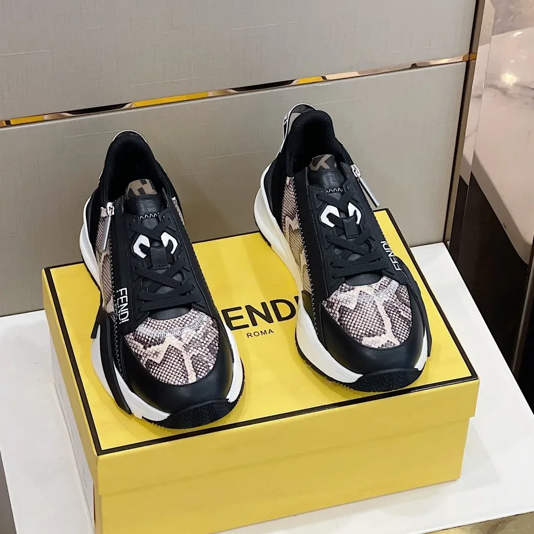 Fendi Flow Sneakers Black Fendi Flow Sneakers Black