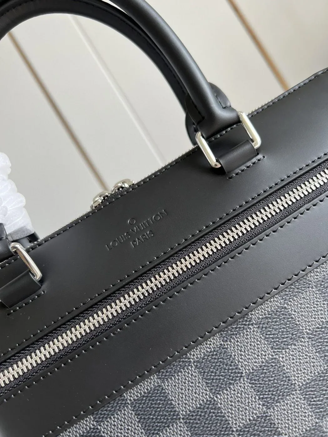 Louis Vuitton Porte Documents Jour Business Bag Damier Graphite