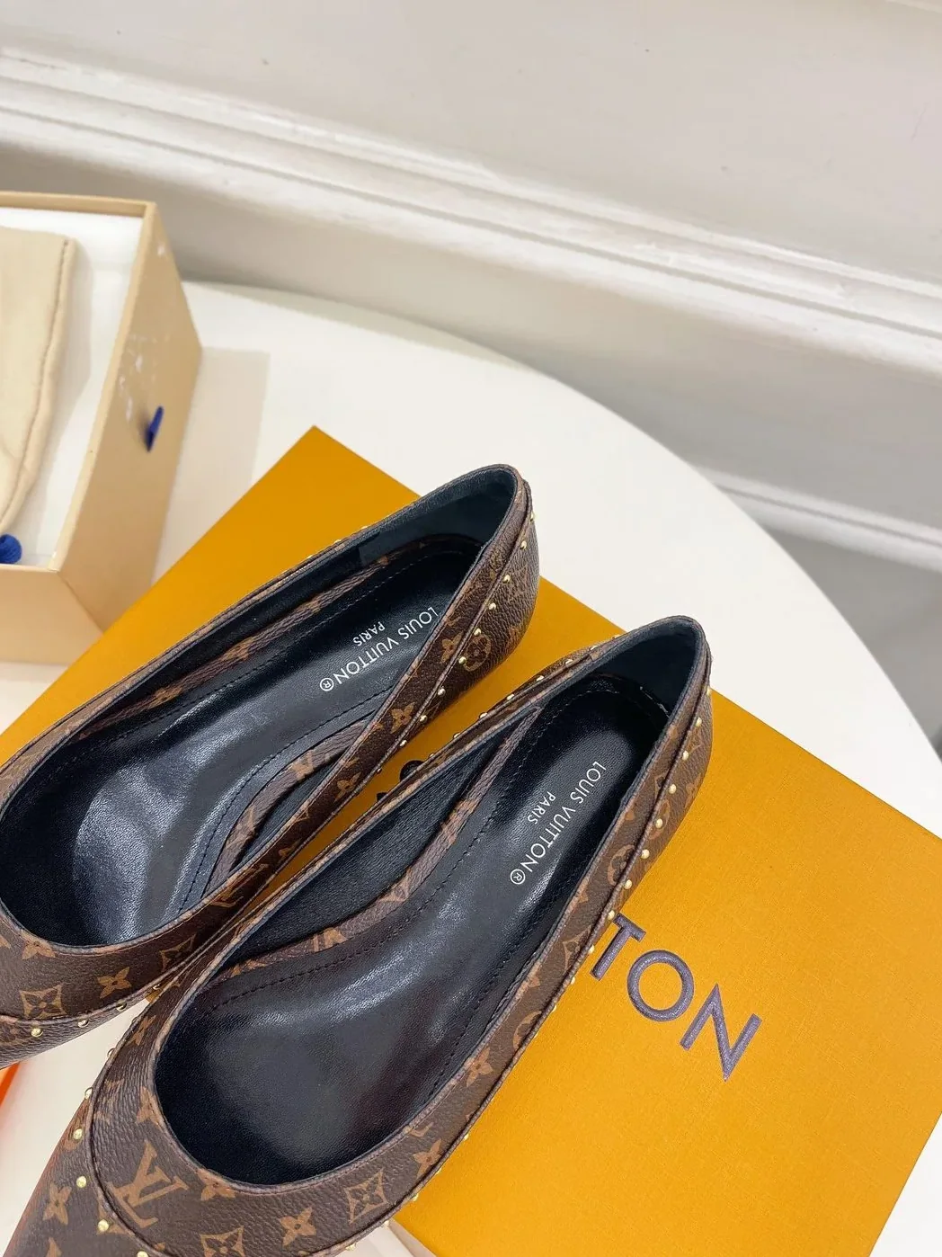 Louis Vuitton Flat Ballerina Brown