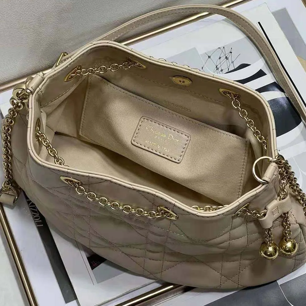Dior Medium Dior Ammi Bag Sand Pink Supple Macrocannage Lambskin for Women Dior Medium Dior Ammi Bag Sand Pink Supple Macrocannage Lambskin for Women