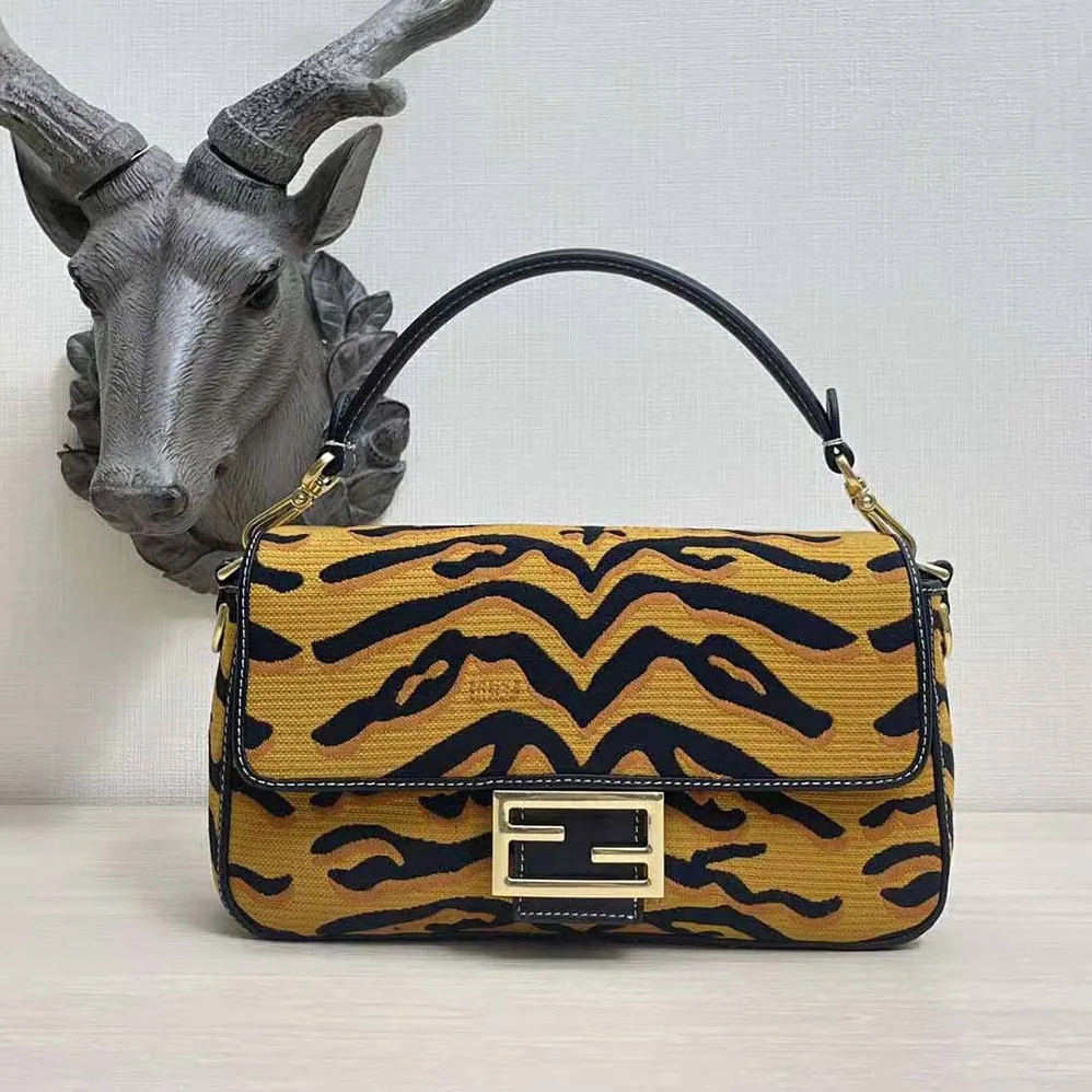 Fendi Baguette Bag from the Spring Festival Capsule Collection for Women Fendi Baguette Bag from the Spring Festival Capsule Collection for Women