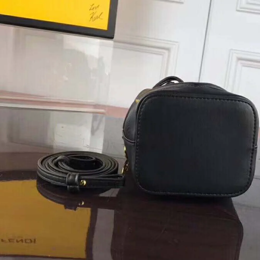 Fendi Mon Tresor Black Calf Leather Mini for Women in Bag