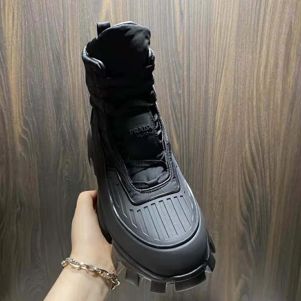Prada Cloudbust Thunder Sneakers for Women in Black Prada Cloudbust Thunder Sneakers for Women in Black