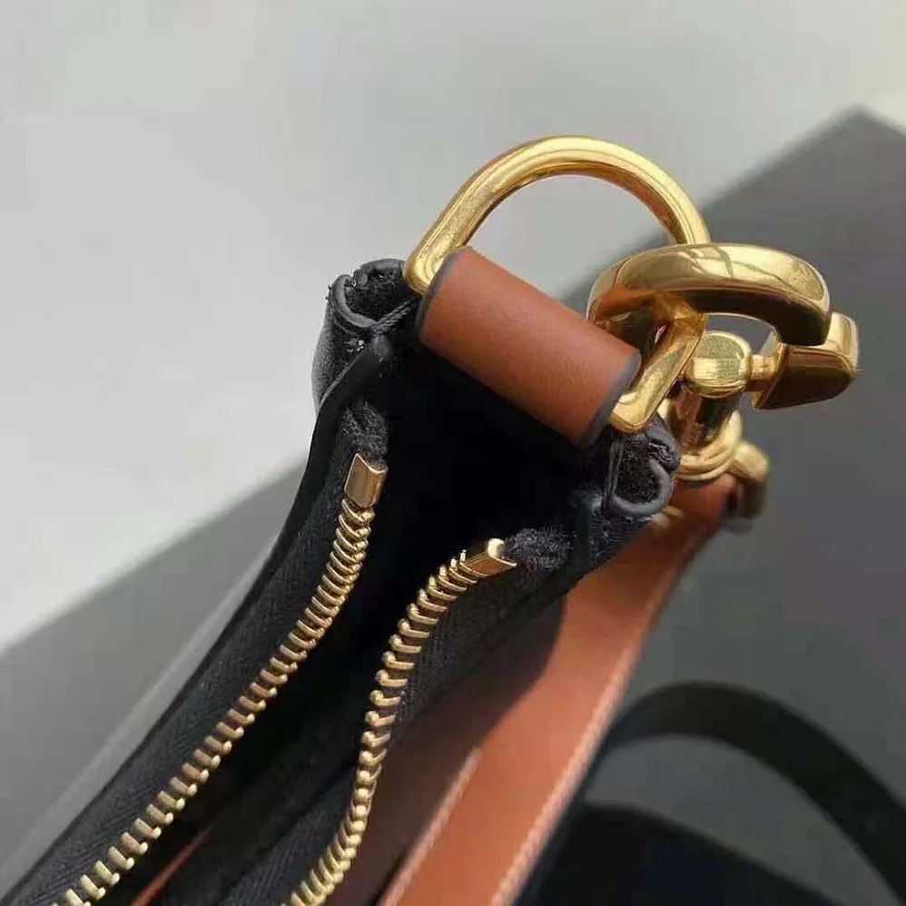 Celine Medium Strap Ava Bag in Smooth Calfskin for Women in Black