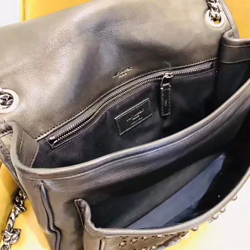Saint Laurent YSL Niki Medium Vintage Leather All Over Studs for Women Saint Laurent YSL Niki Medium Vintage Leather All Over Studs for Women