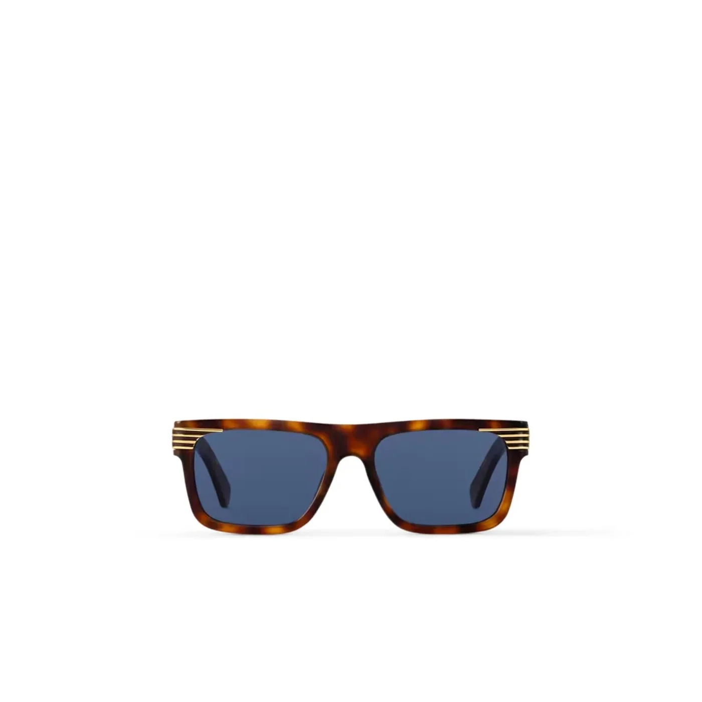 Louis Vuitton Slide Square Sunglasses Chocolate Tortoise