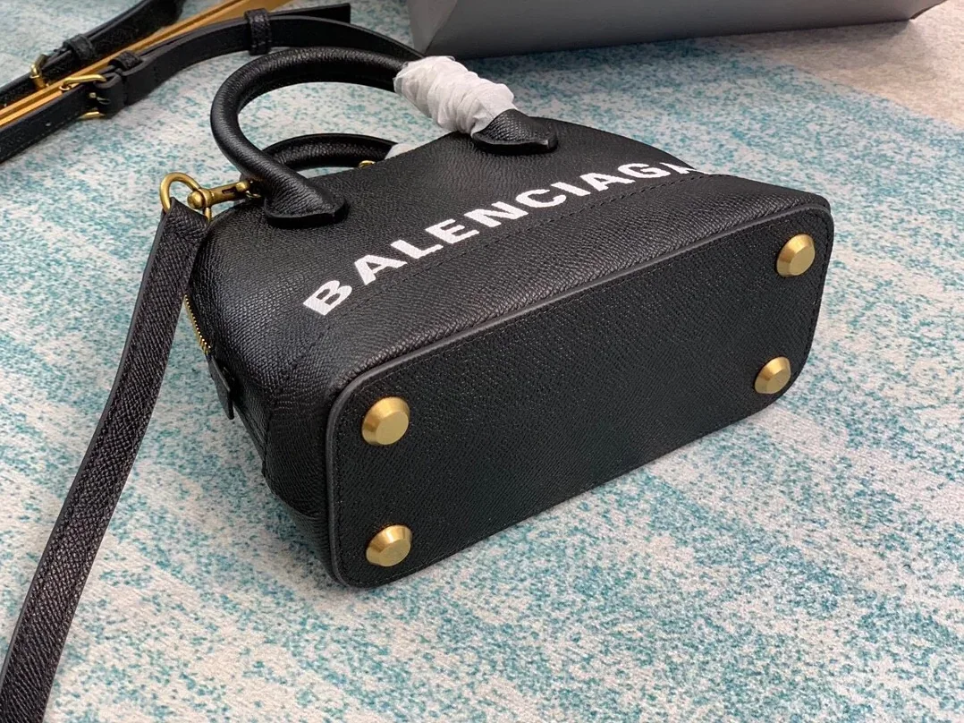 Balenciaga Ville Handbag In Black