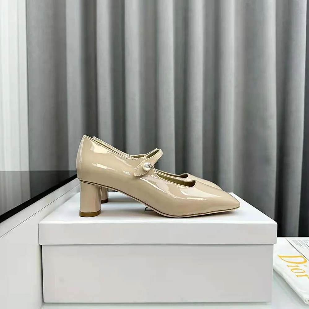 Dior Jolie Dior Pump Nude Patent Calfskin for Women