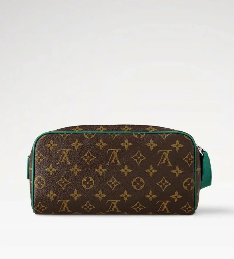Louis Vuitton Dopp Kit Monogram Canvas Minty in Green / Louis Vuitton Dopp Kit Monogram Canvas Minty in Green /
