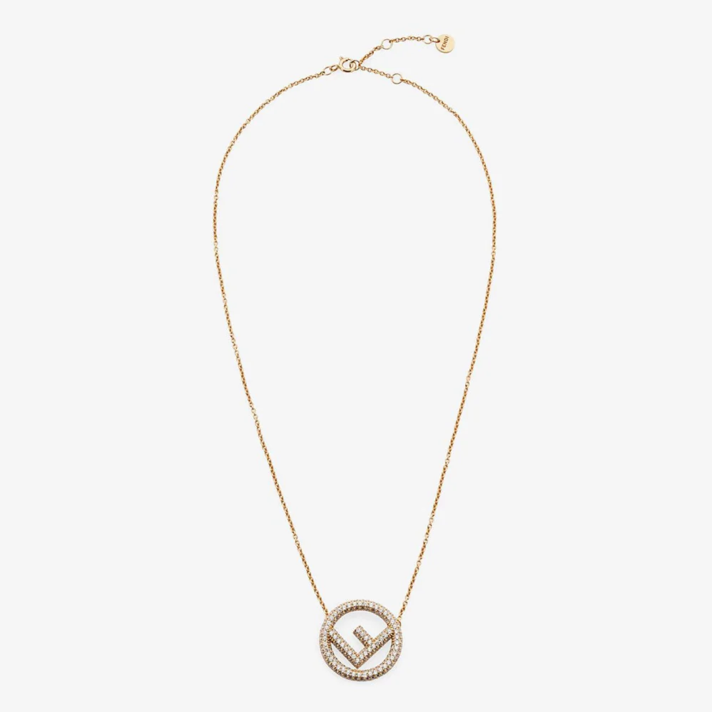 Fendi F is Fendi Gold Color Necklace for Women