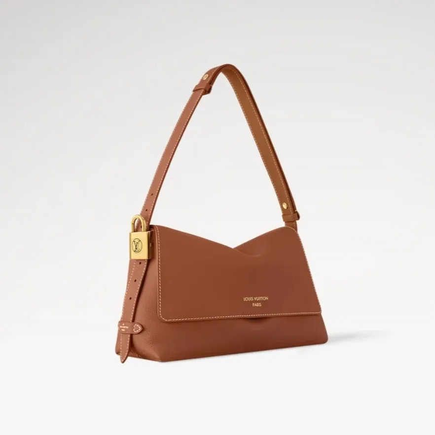 Louis Vuitton Low Key Messenger Cognac Brown /