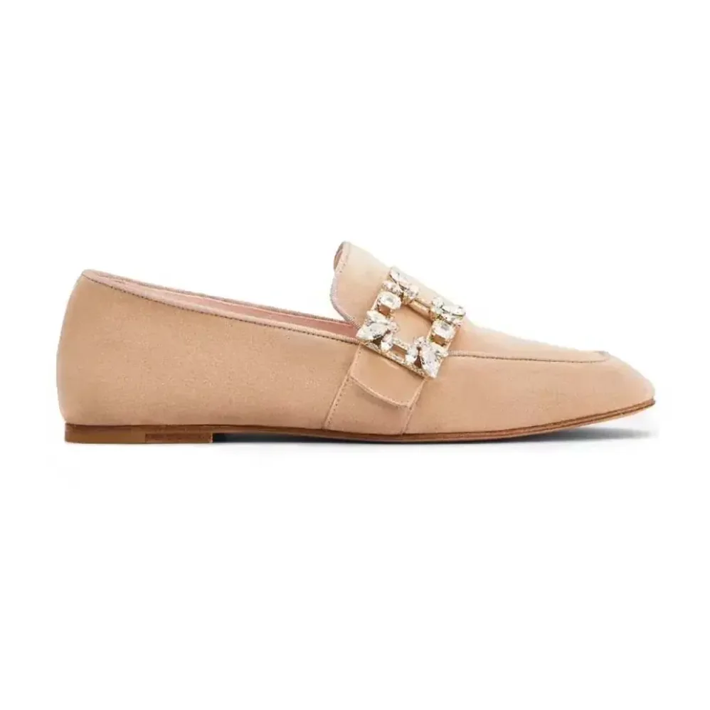 Roger Vivier Mini Broche Vivier Strass Buckle Babies Ballerinas for Women Roger Vivier Mini Broche Vivier Strass Buckle Babies Ballerinas for Women