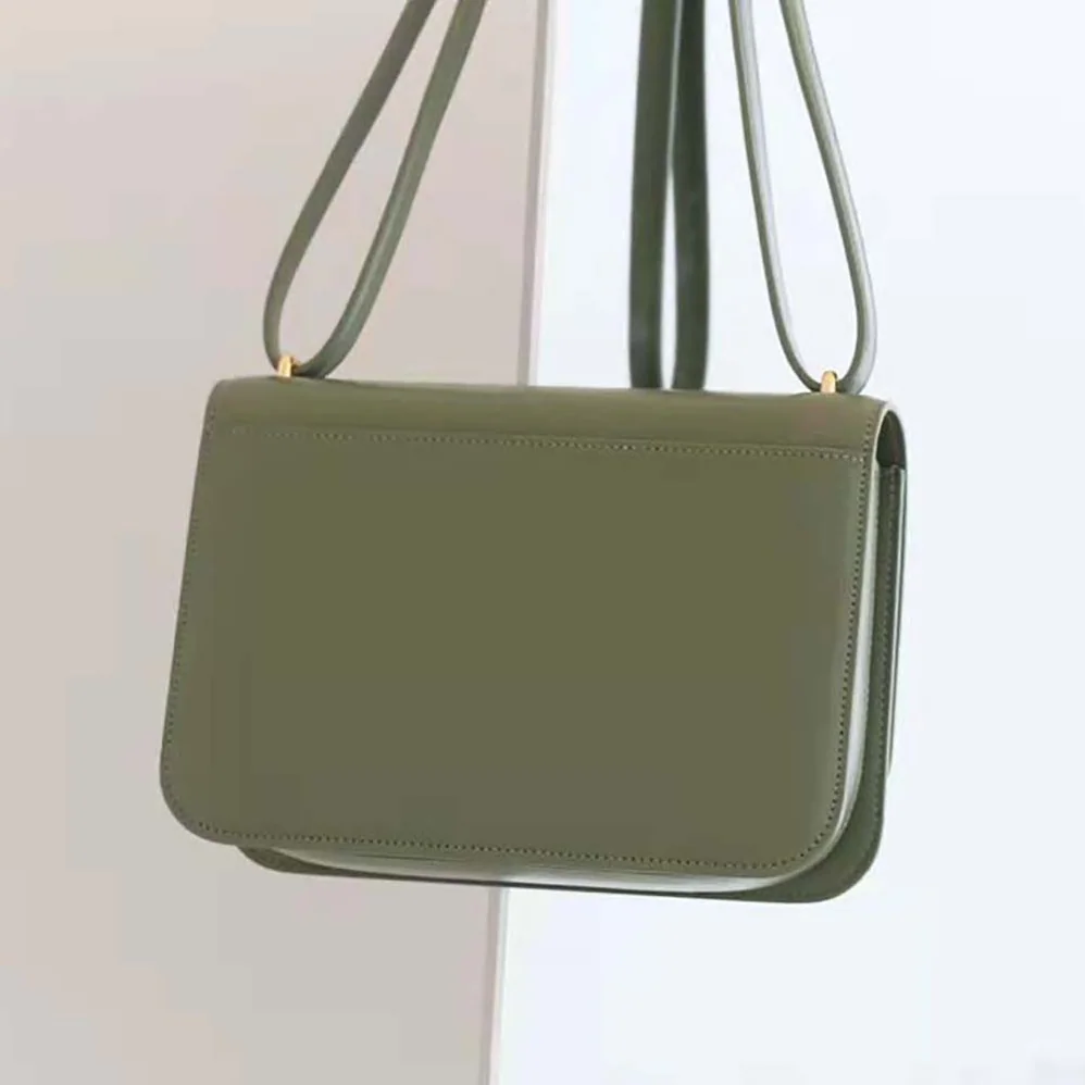 Loewe Goya Bag in Silk Calfskin for Women in Green
