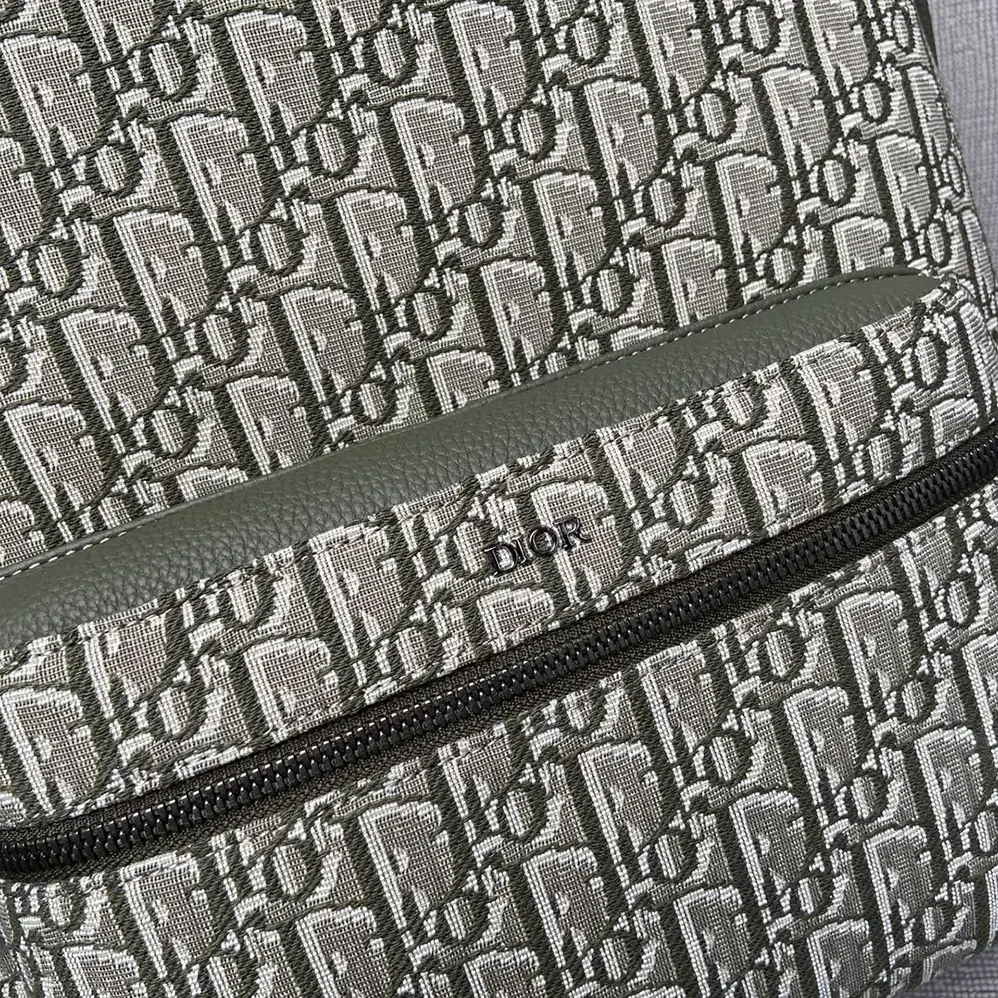Dior Rider Backpack Khaki Dior Oblique Jacquard for Men Dior Rider Backpack Khaki Dior Oblique Jacquard for Men