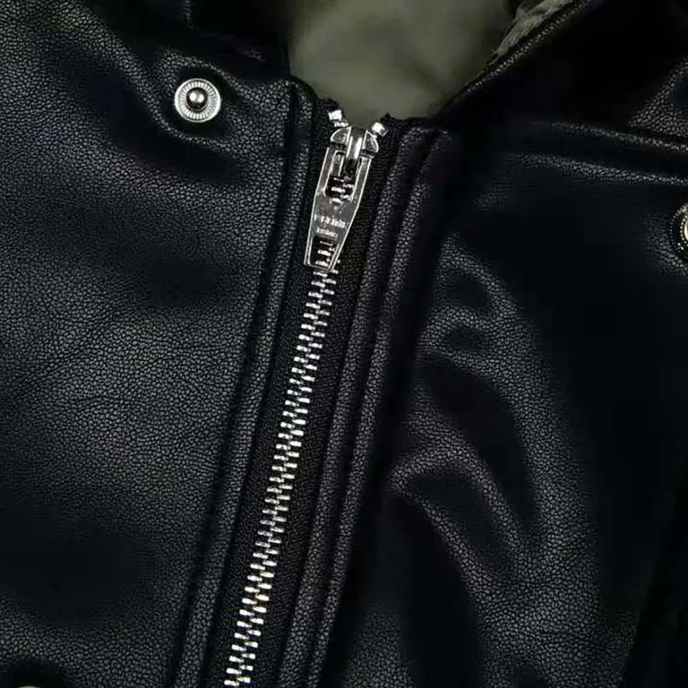 Celine Oversized Blouson Jacket in Calfskin for Women in Black
