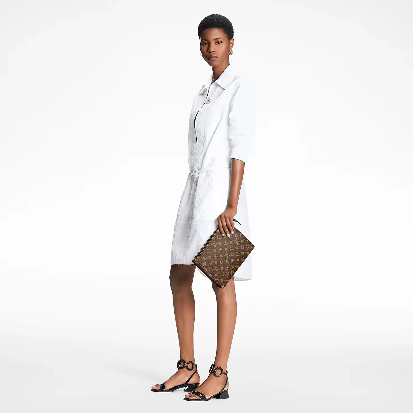 Louis Vuitton Poche Toilette NM Toiletry Bag Brown 9,/