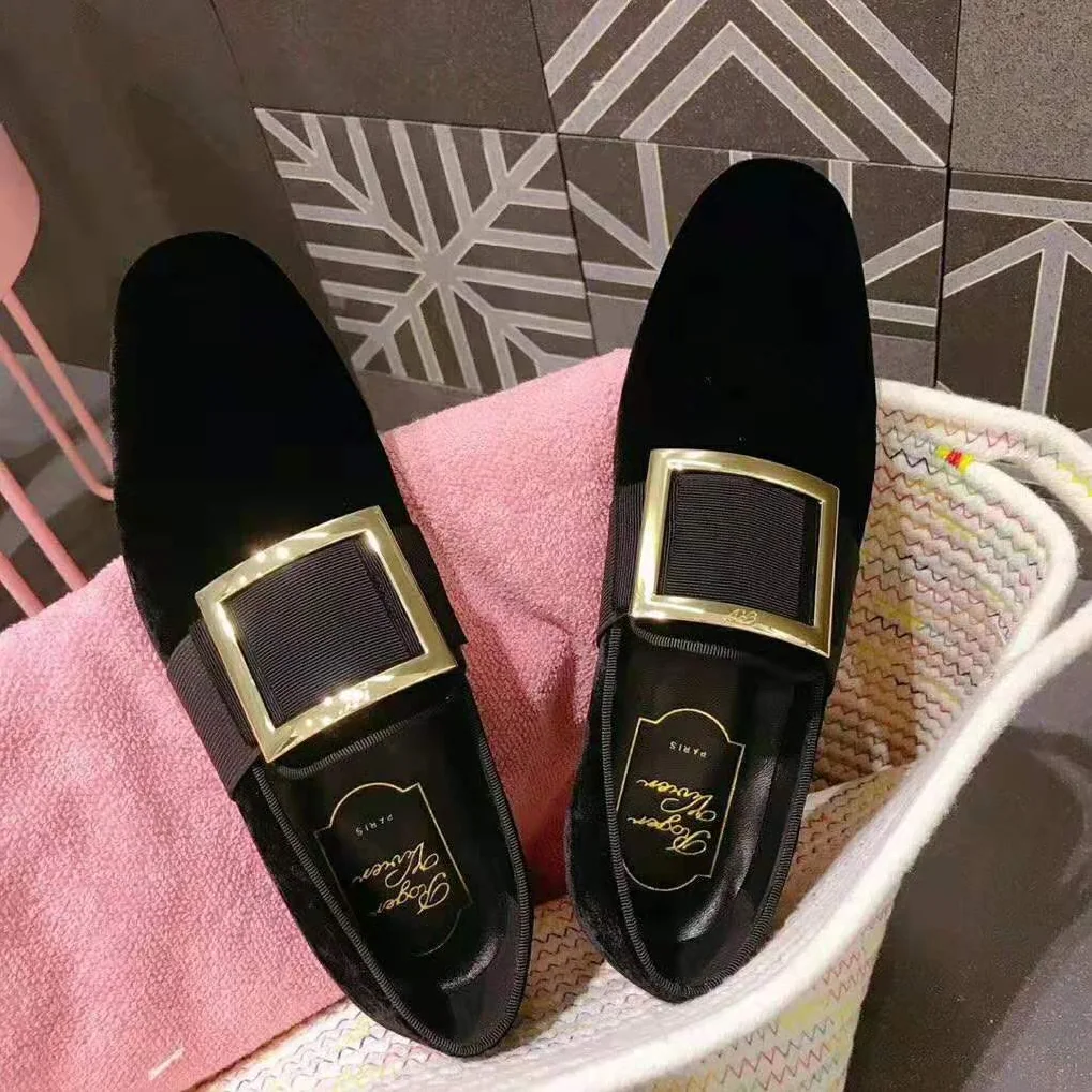 Roger Vivier Tuxedo Loafers for Women in Black