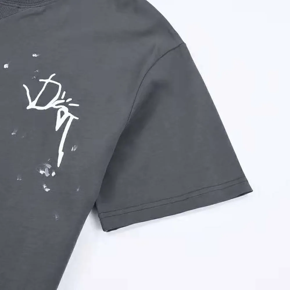 Dior Oversized Cactus Jack Dior T for Men in shirt Gray Cotton Jersey