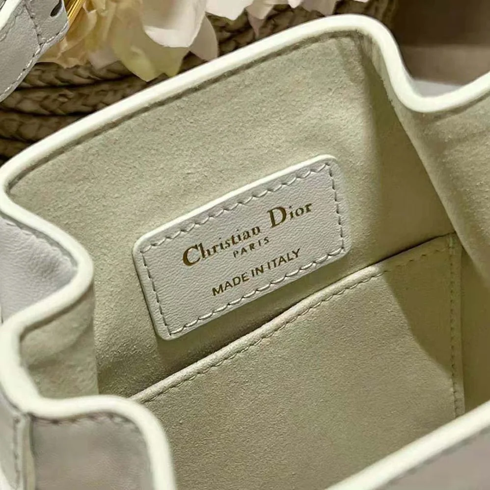 Dior Small C'est Dior Bag Latte CD for Women in Embossed Calfskin